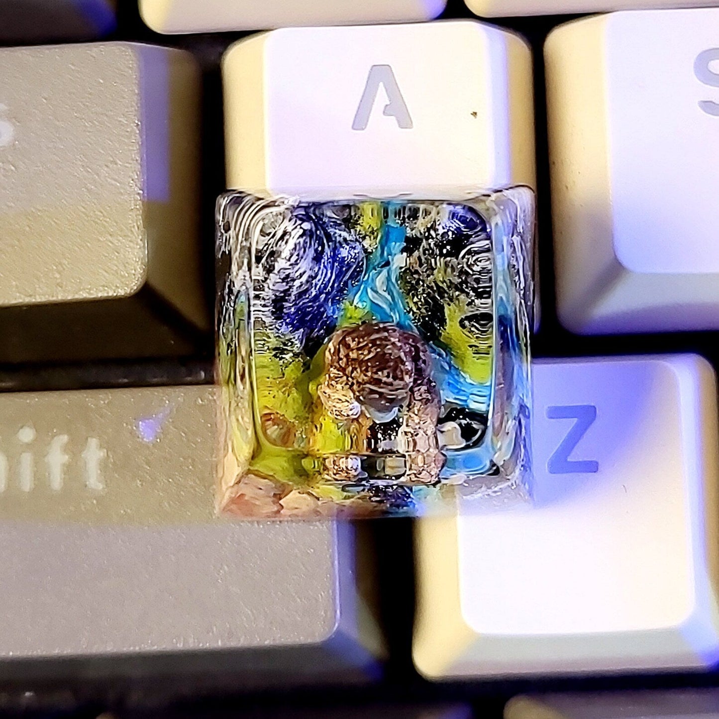 King Kong Kaiju Artisan Keycaps Epoxy Resin - ArtFIGU