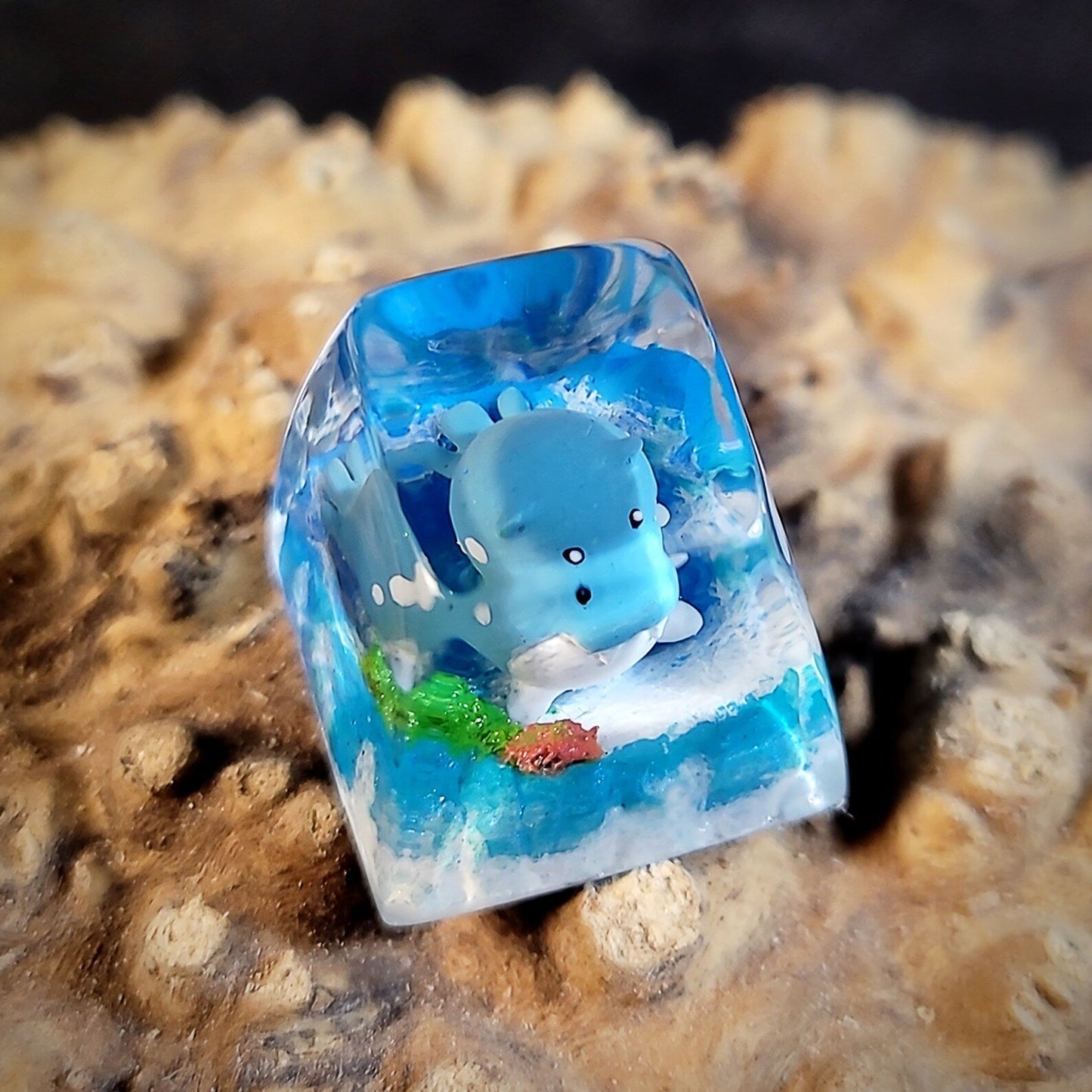 Pokemon Spheal Artisan Keycaps