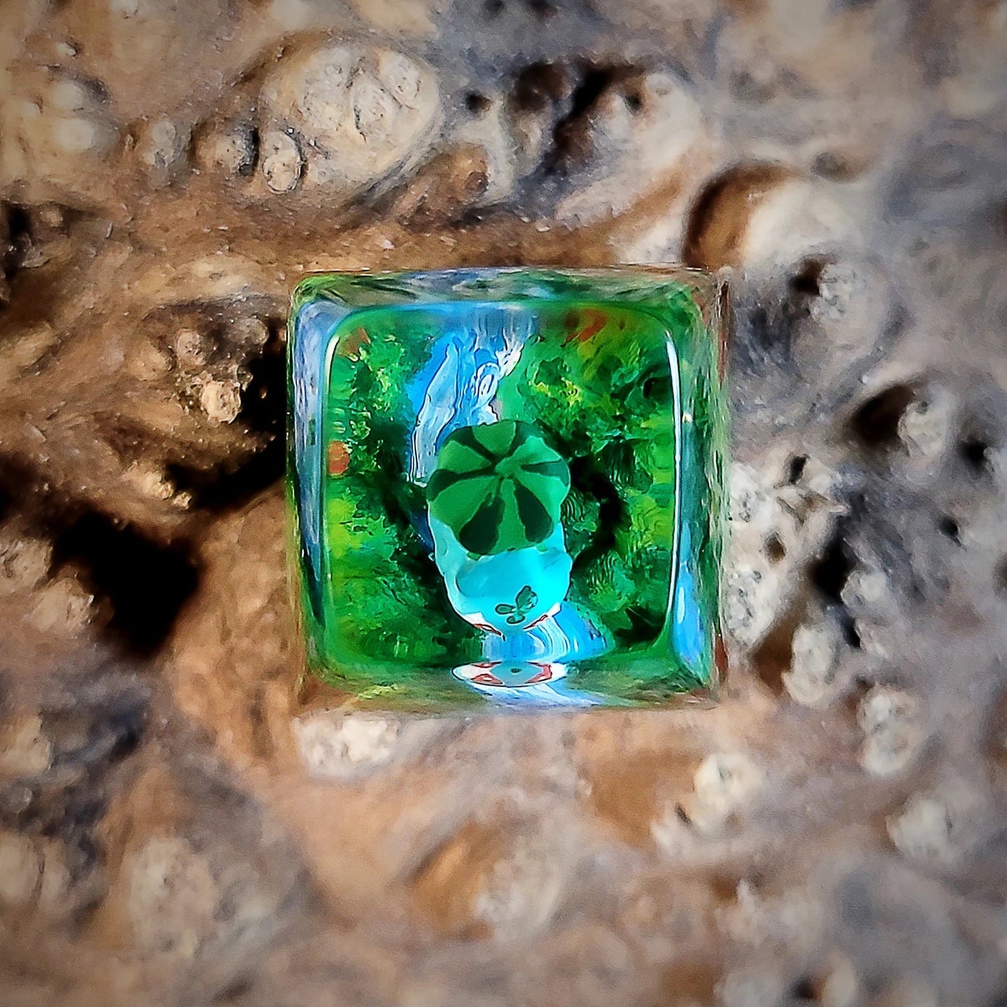 Pokemon Bulbasaur Fushigidane Artisan Keycaps