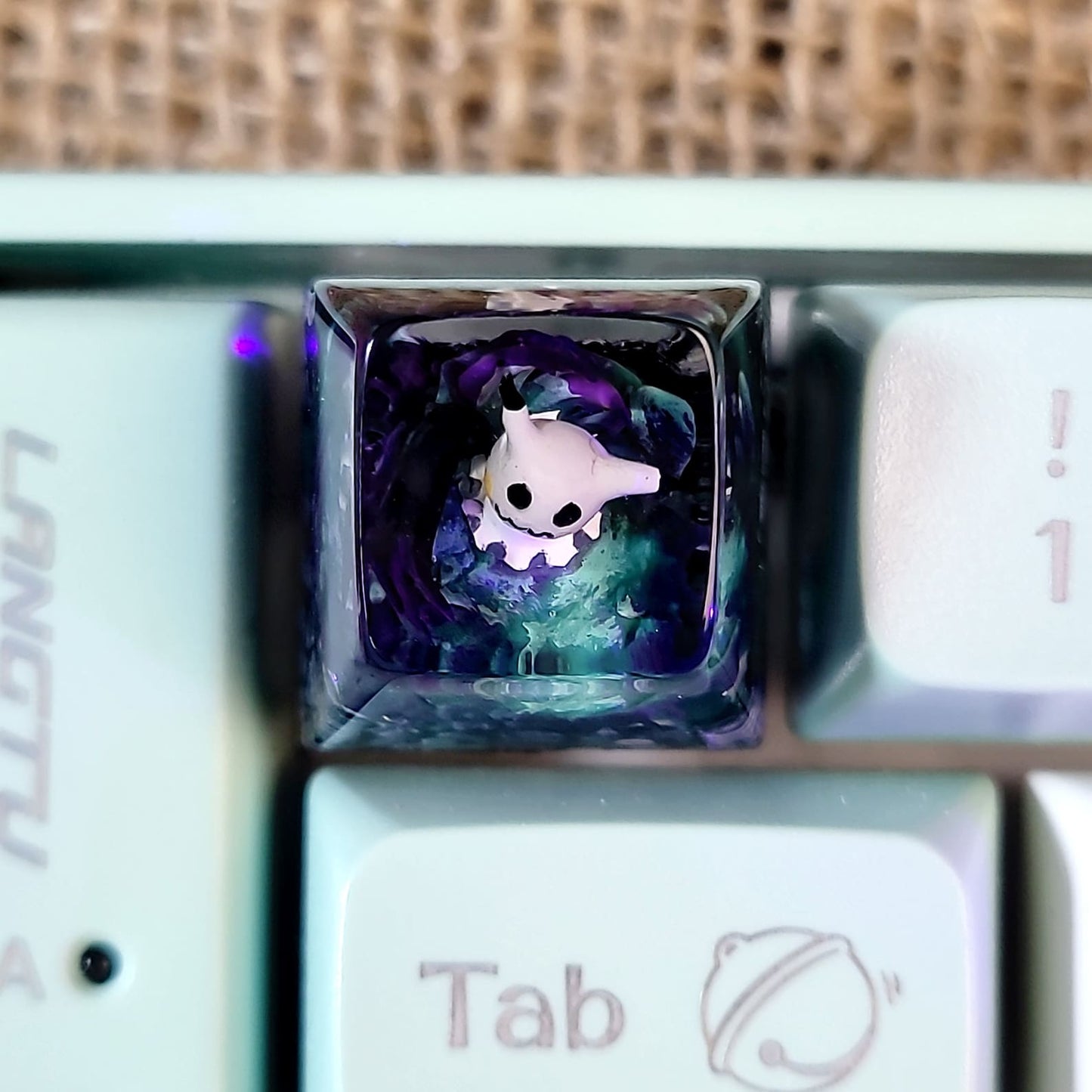 Pokemon Mimikyu 2.0 Artisan Keycaps
