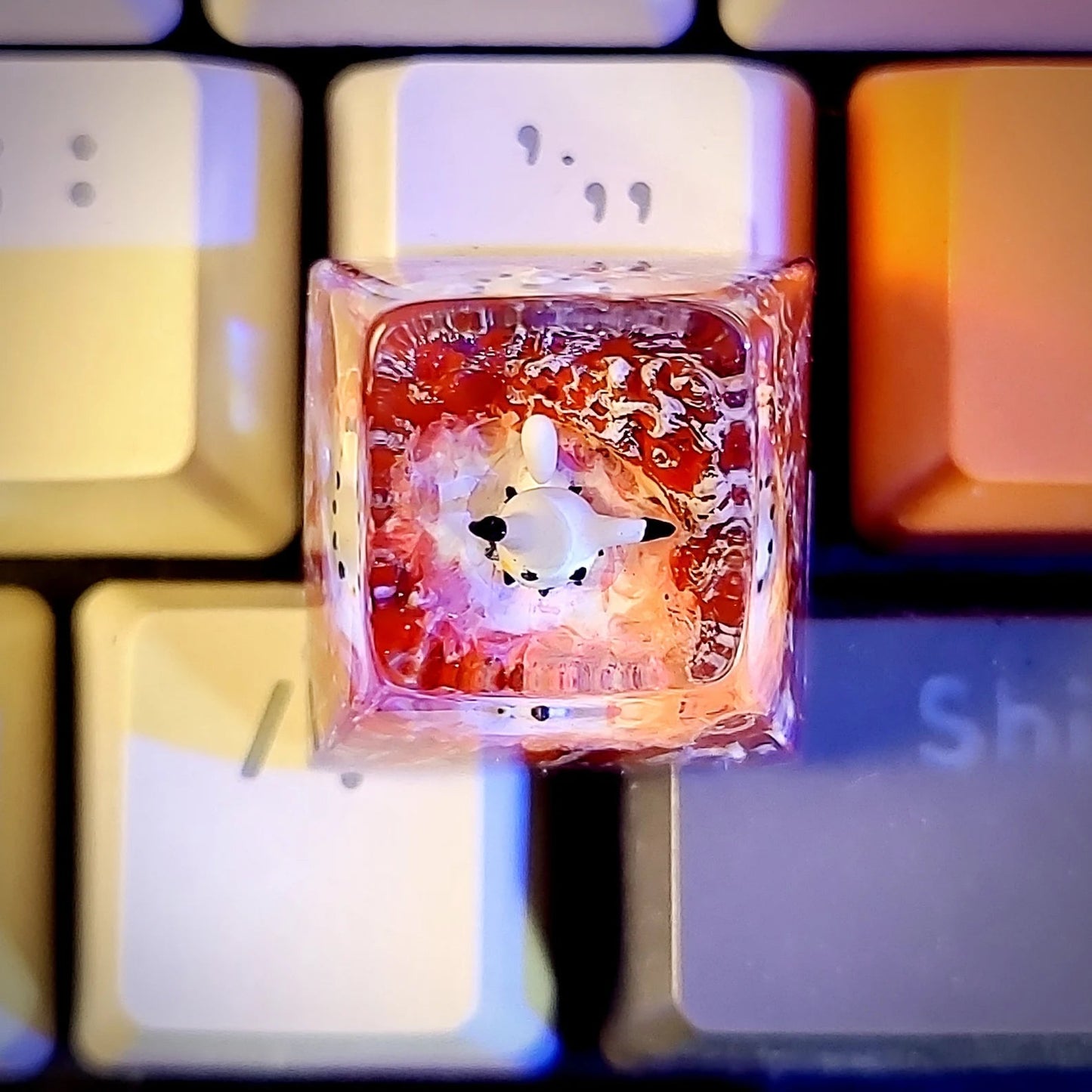 Pokemon Mimikyu Artisan Keycaps