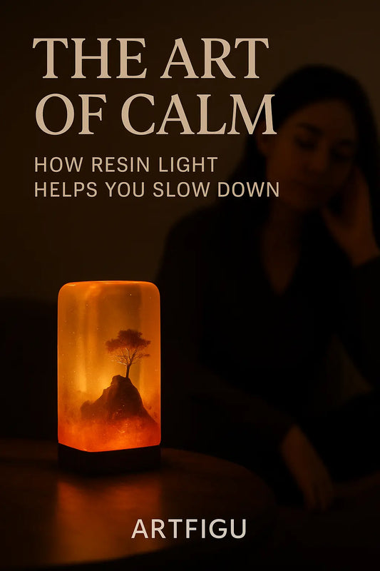 The Art of Calm – How Resin Light Helps You Slow Down