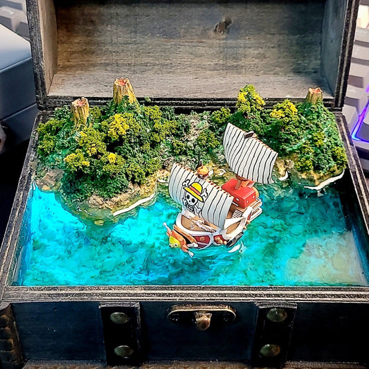 One Piece Sunny Pirates Going Merry Treasure Mistery Box Gift