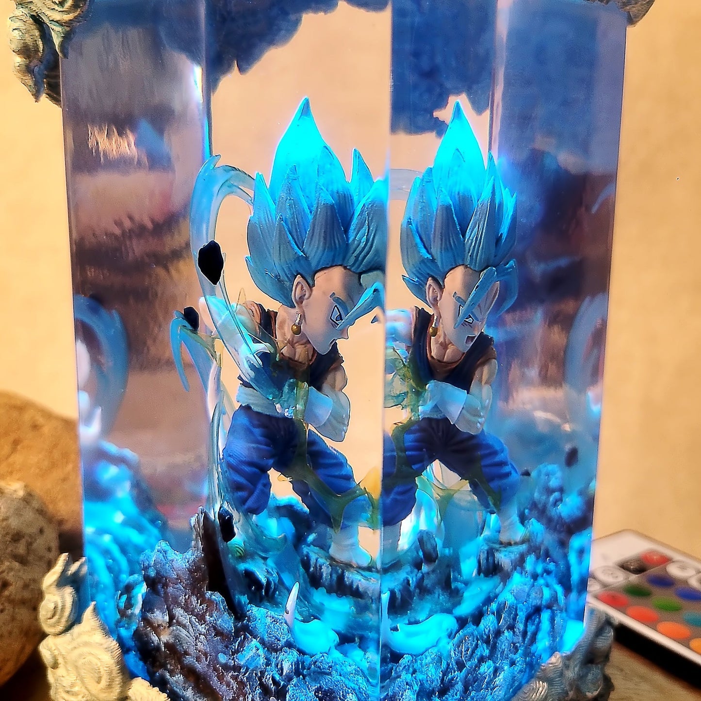 Dragon Ball Gogeta Chibi Diorama Wireless Lights