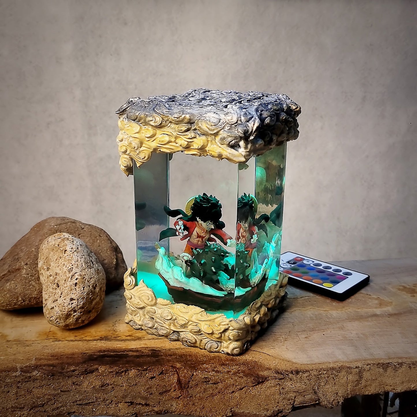 Luffy Gear 1 Chibi One Piece Diorama Wireless Lights