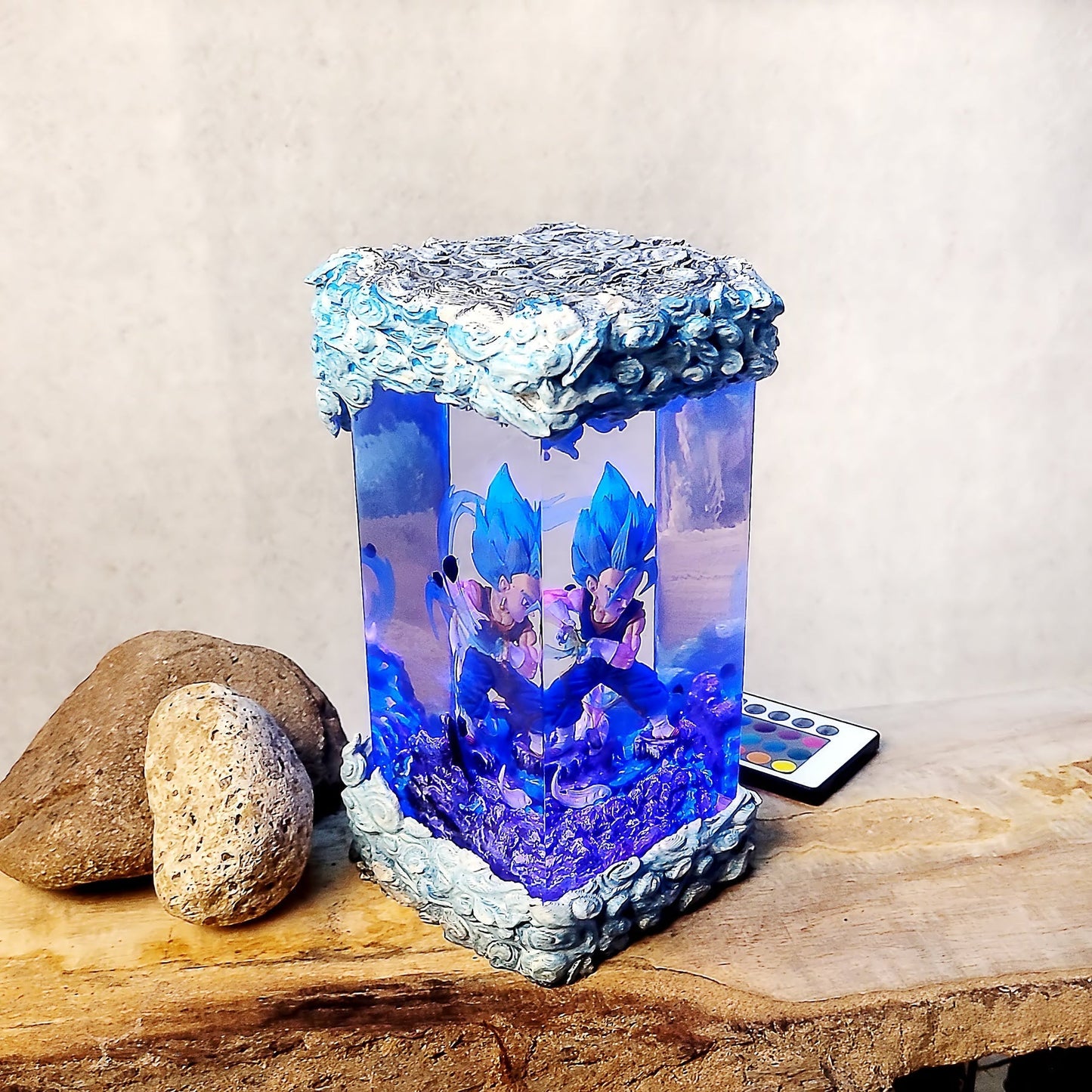 Dragon Ball Gogeta Chibi Diorama Wireless Lights