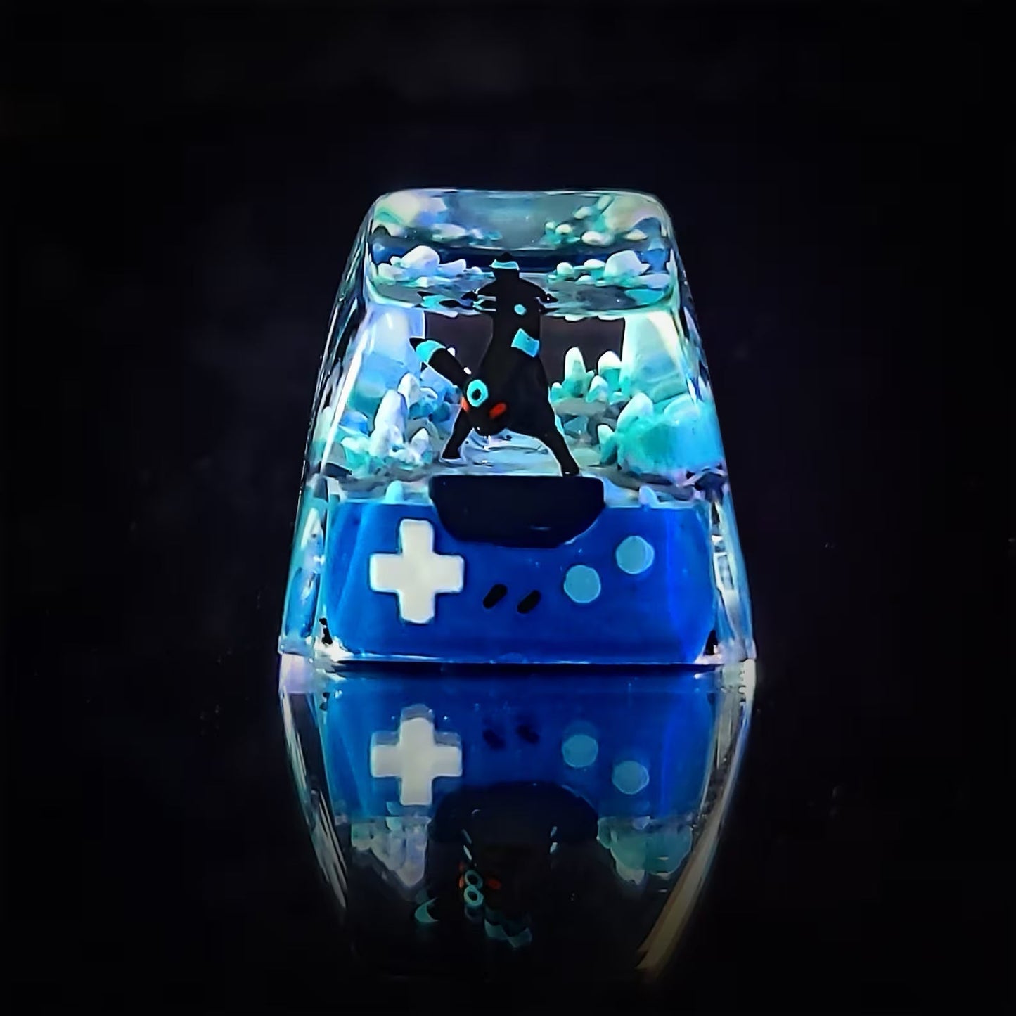 Pokemon Umbreon Artisan Keycaps