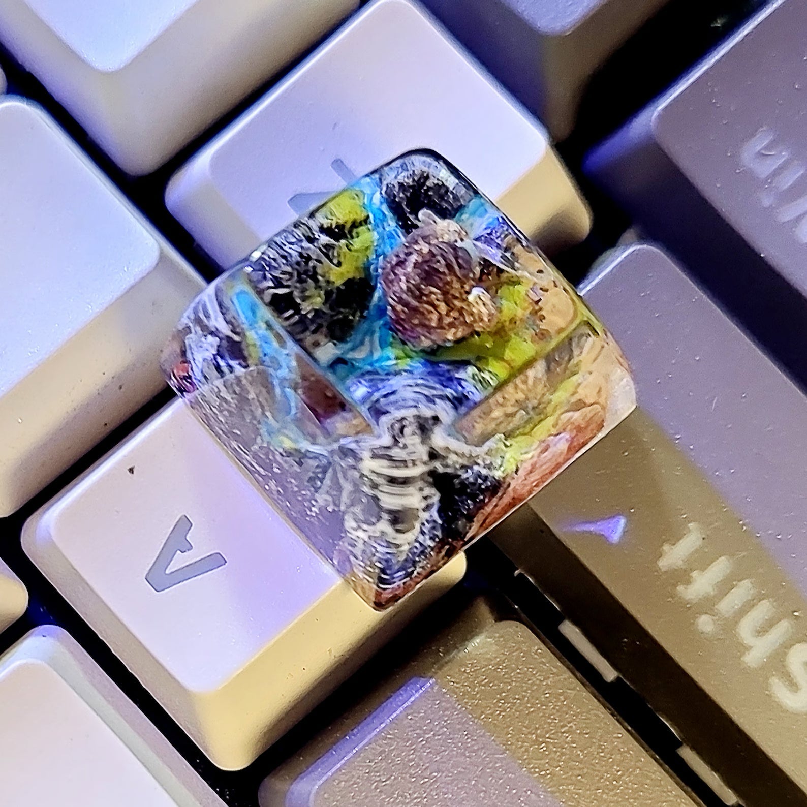 King Kong Kaiju Artisan Keycaps Epoxy Resin - ArtFIGU