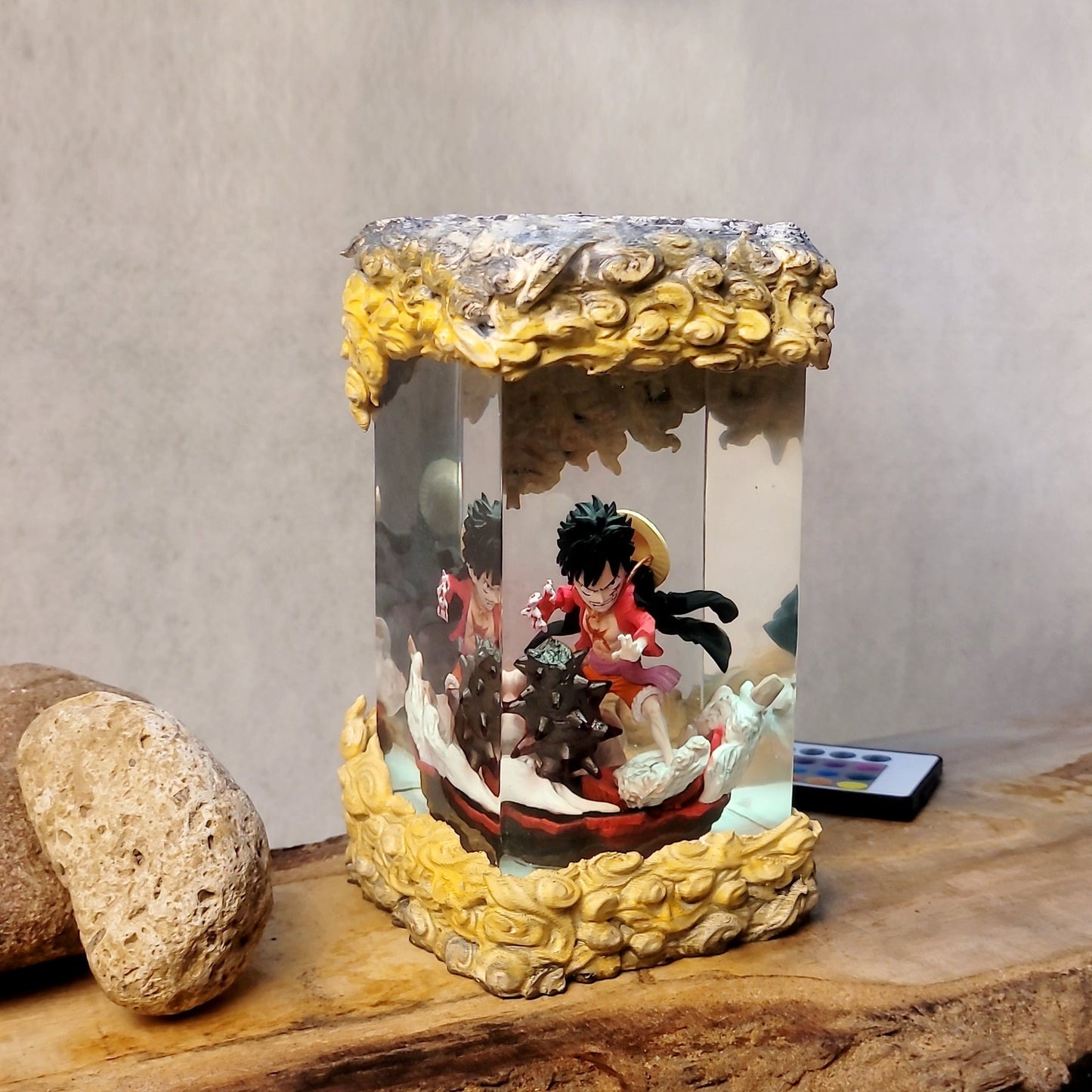 Luffy Gear 1 Chibi One Piece Diorama Wireless Lights