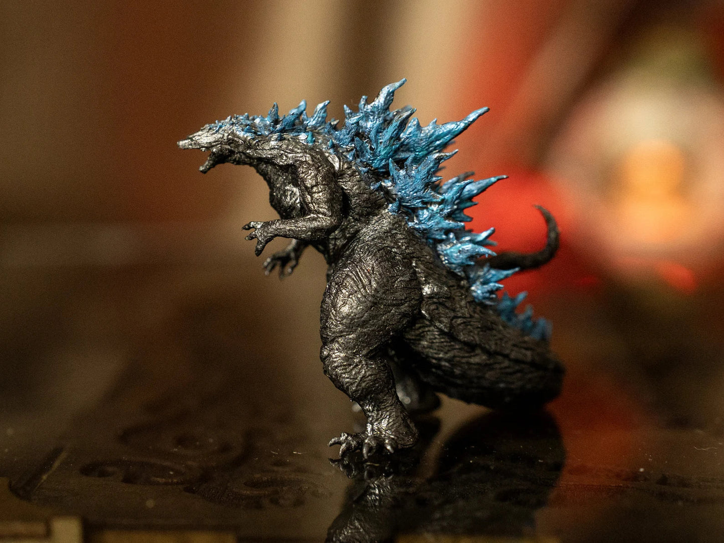 Godzilla King Of The Monsters Epoxy Resin Lamp - ArtFIGU