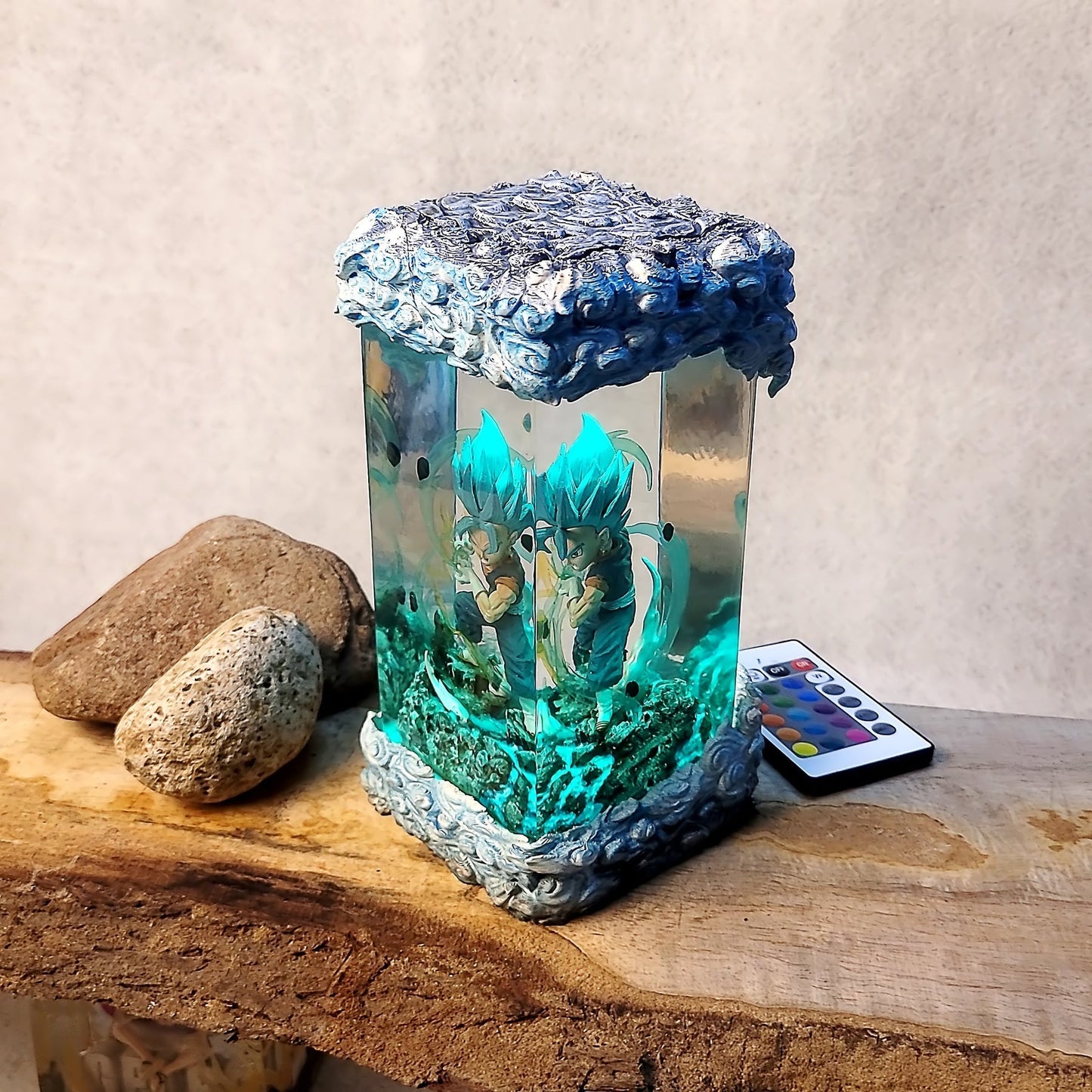 Dragon Ball Gogeta Chibi Diorama Wireless Lights