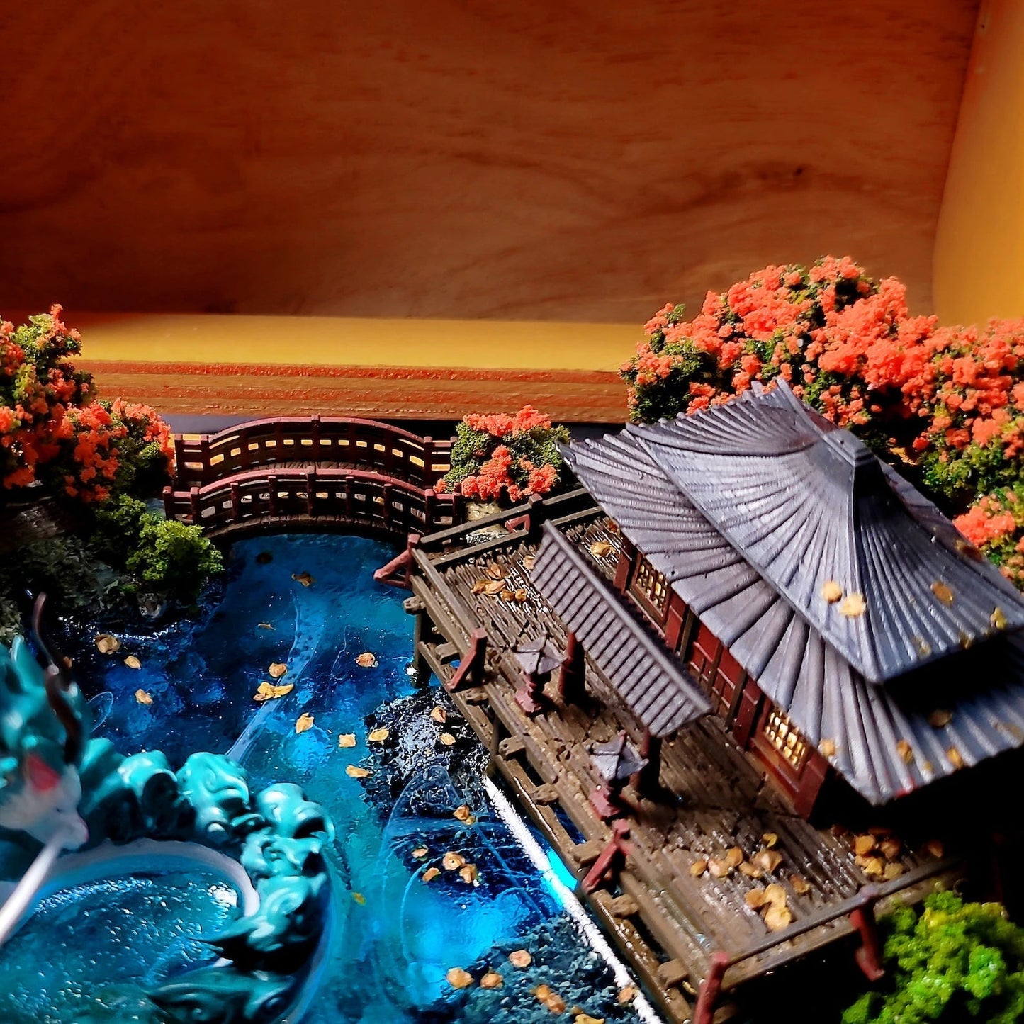 Dragon Haku Ghibli Japan Temp Diorama Treasure Mistery Box Gift