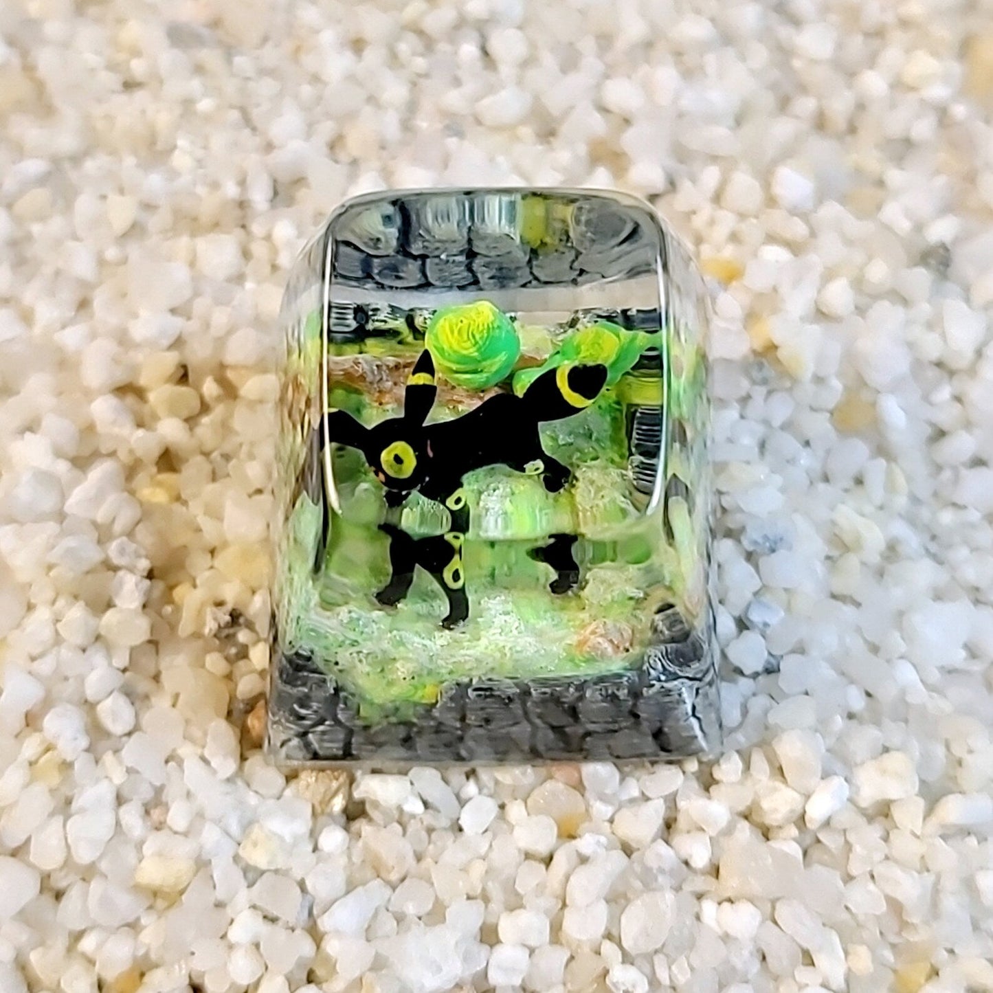 Pokemon Umbreon Artisan Keycaps