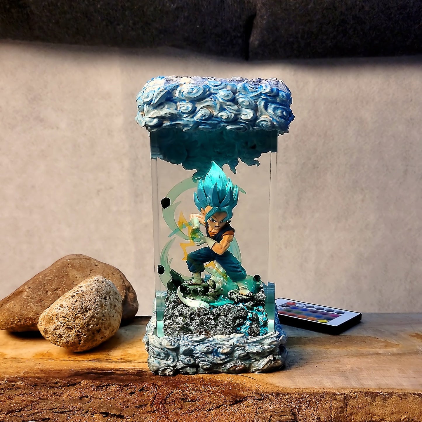 Dragon Ball Gogeta Chibi Diorama Wireless Lights