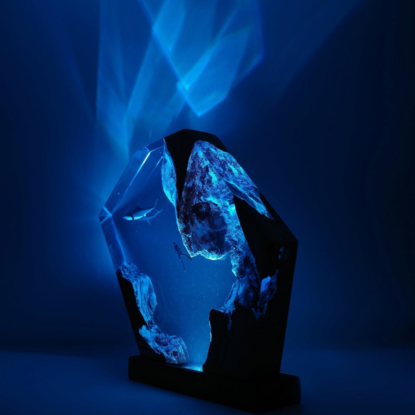 Seahorses - High Quality Epoxy Resin Lamp - ArtFIGU