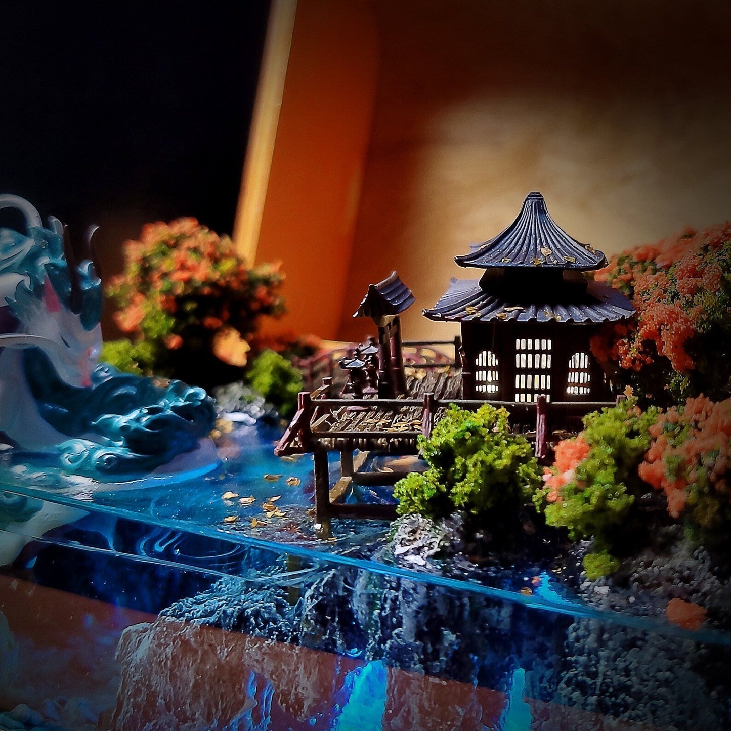 Dragon Haku Ghibli Japan Temp Diorama Treasure Mistery Box Gift