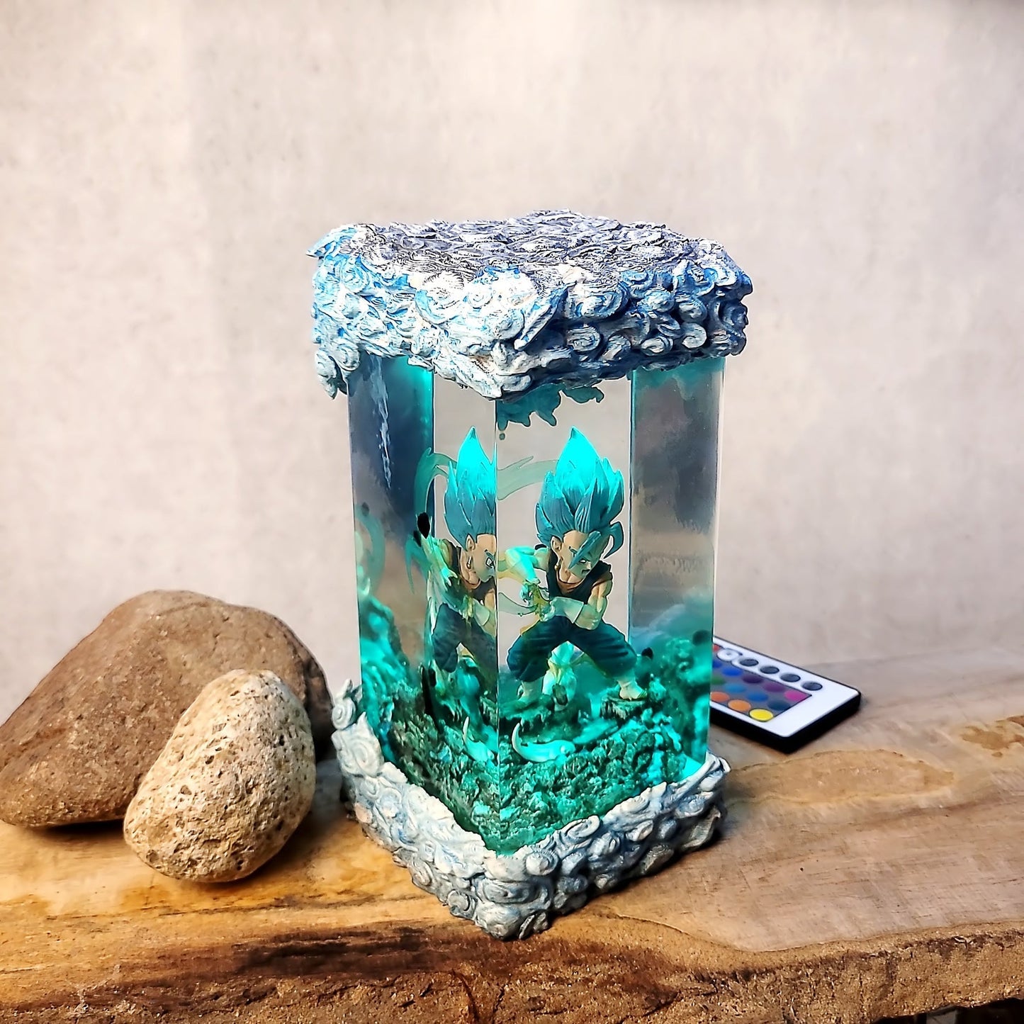 Dragon Ball Gogeta Chibi Diorama Wireless Lights