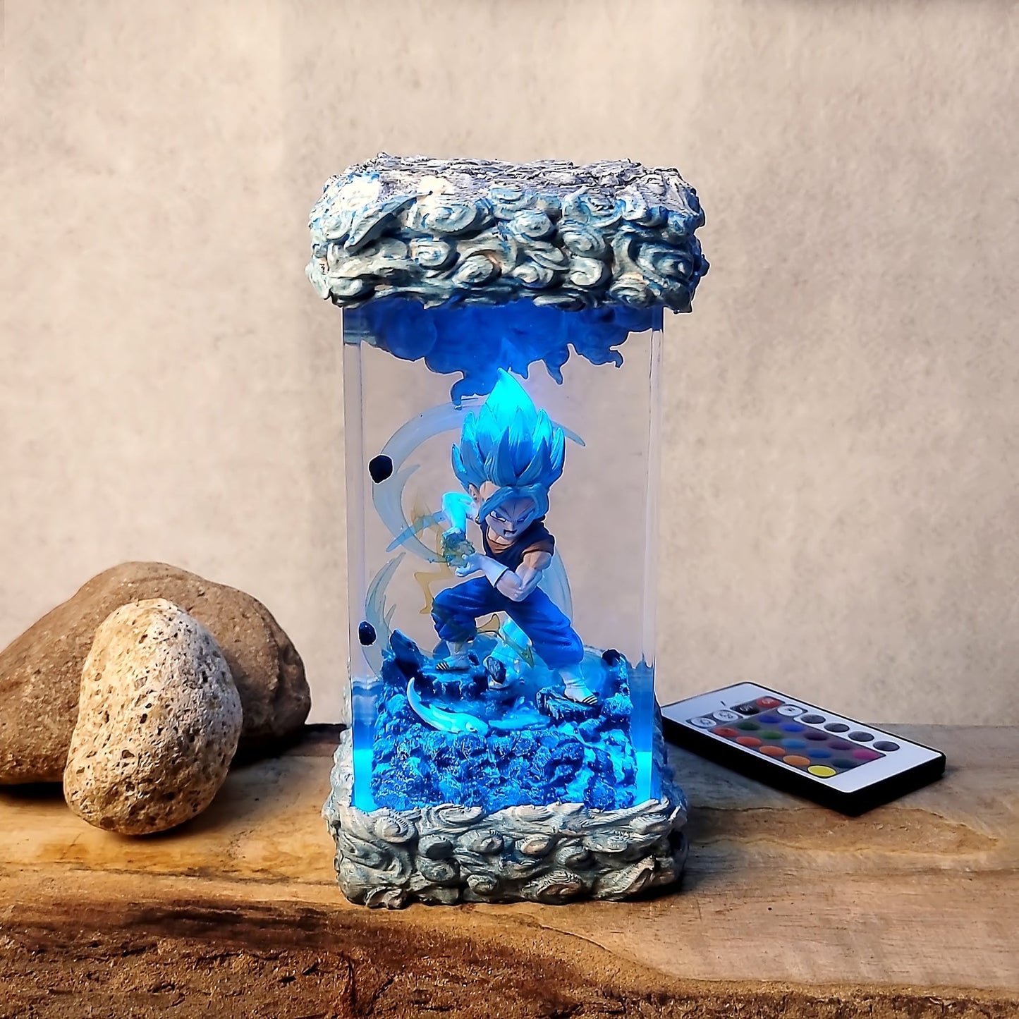 Dragon Ball Gogeta Chibi Diorama Wireless Lights