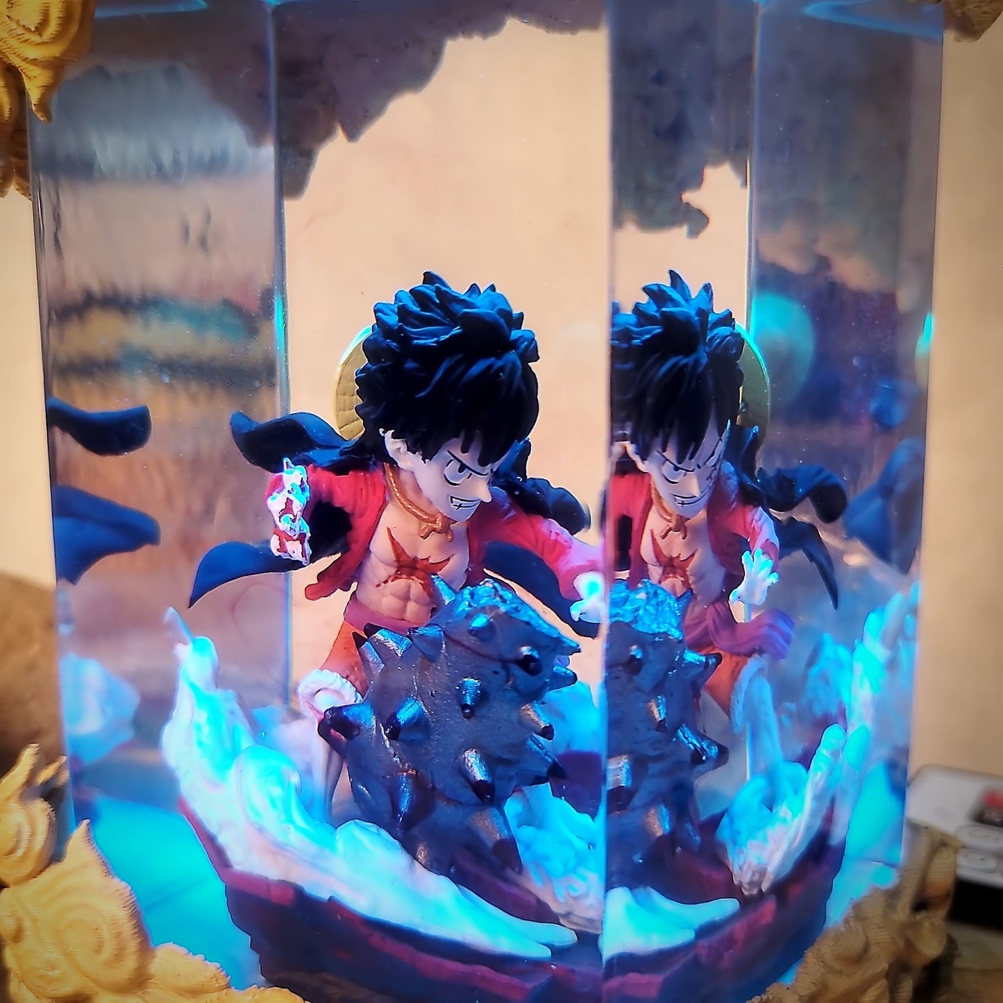 Luffy Gear 1 Chibi One Piece Diorama Wireless Lights