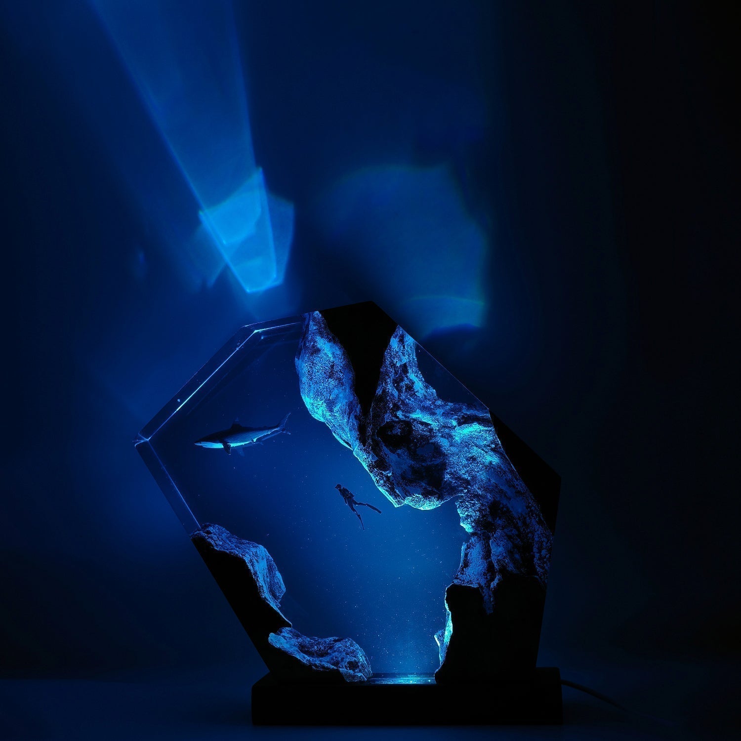 Seahorses - High Quality Epoxy Resin Lamp - ArtFIGU