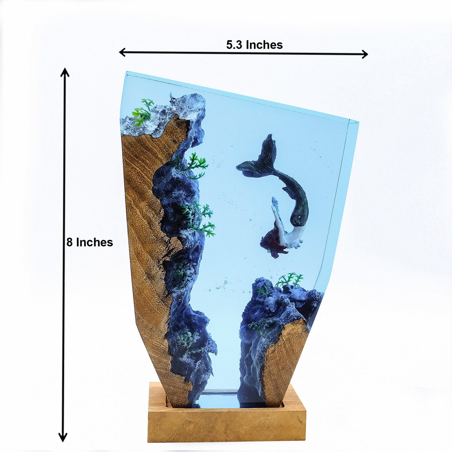 Mermaid Deep Sea Exploration - High Quality Epoxy Resin Lamp - ArtFIGU