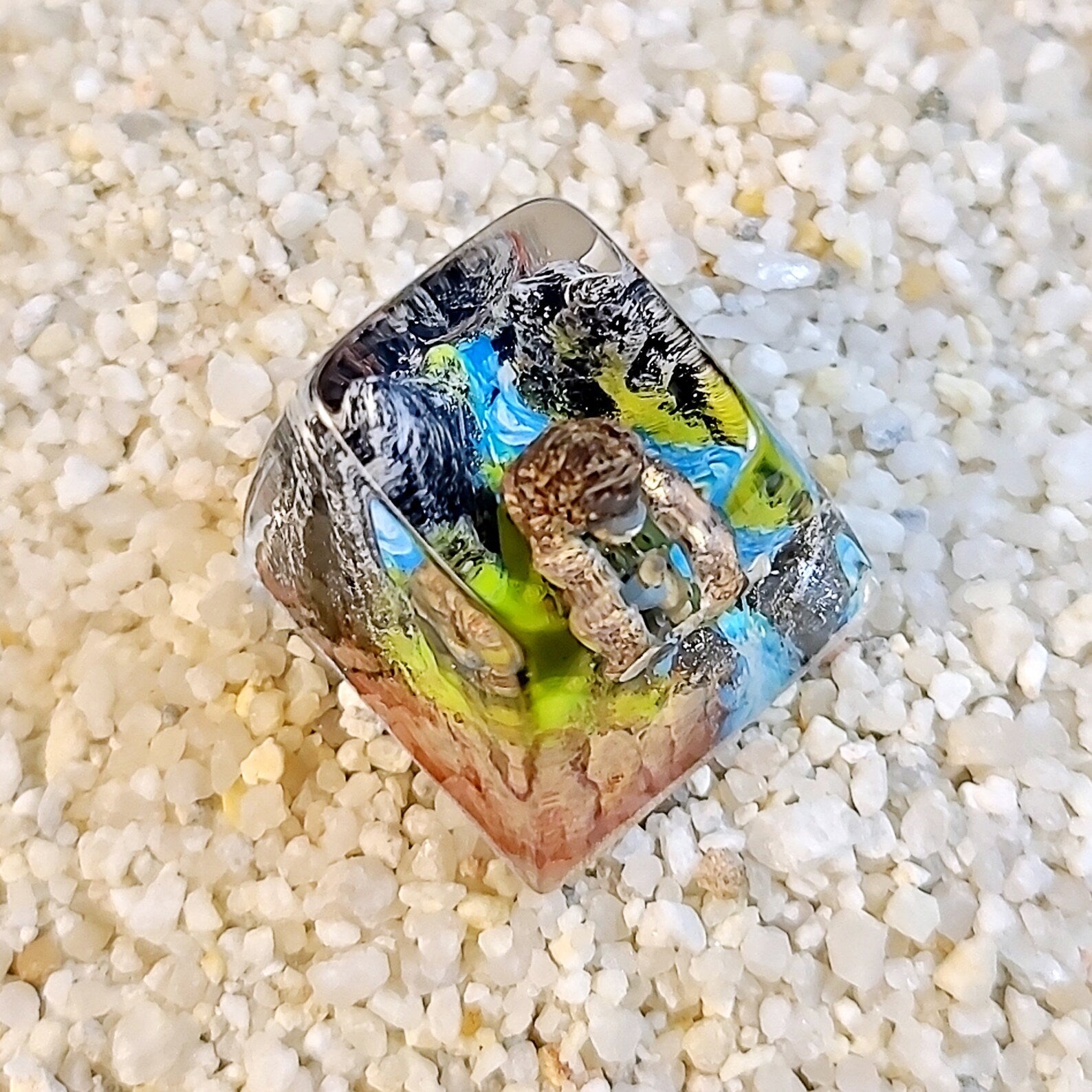King Kong Kaiju Artisan Keycaps Epoxy Resin - ArtFIGU