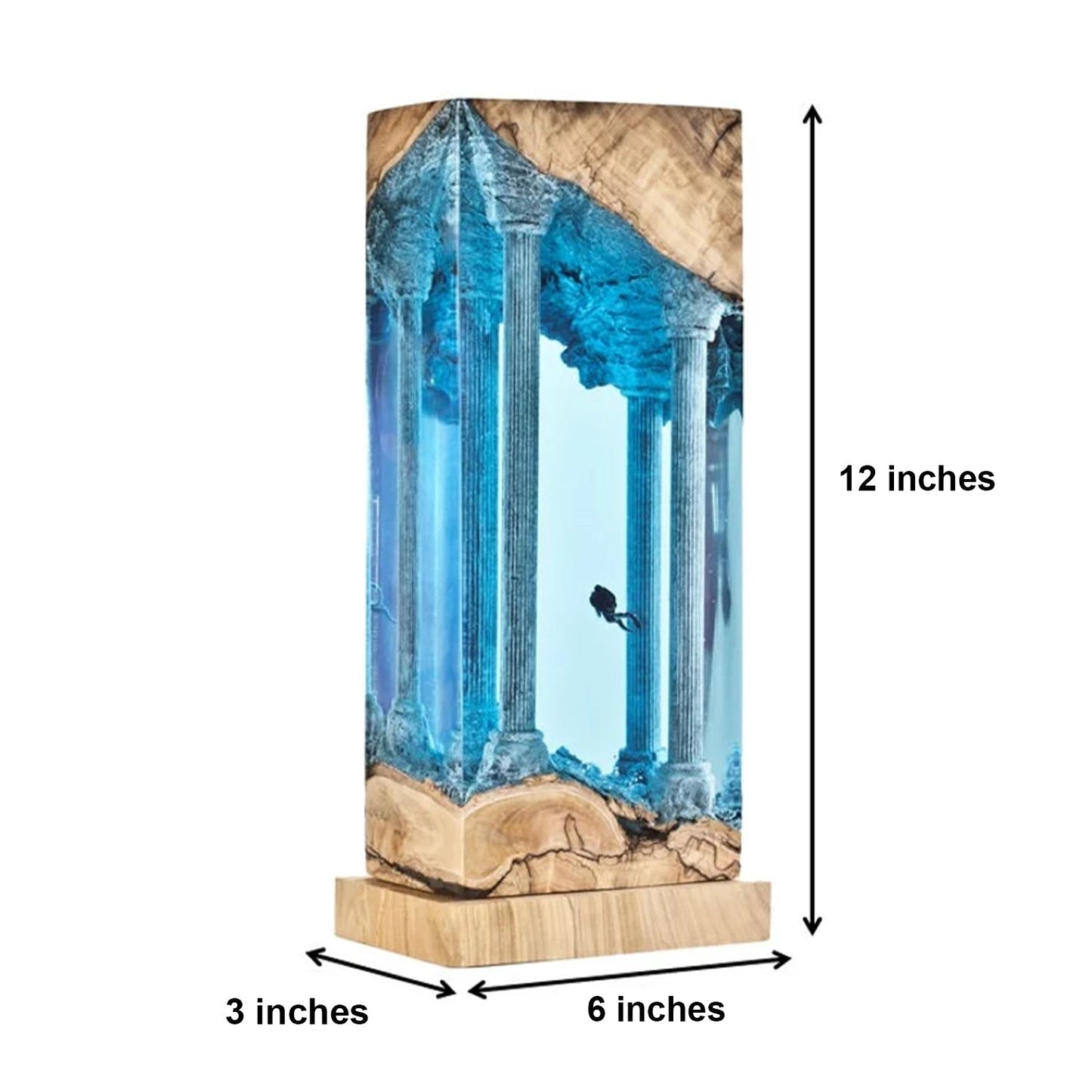 Divers Explore Ancient Ruins Undersea