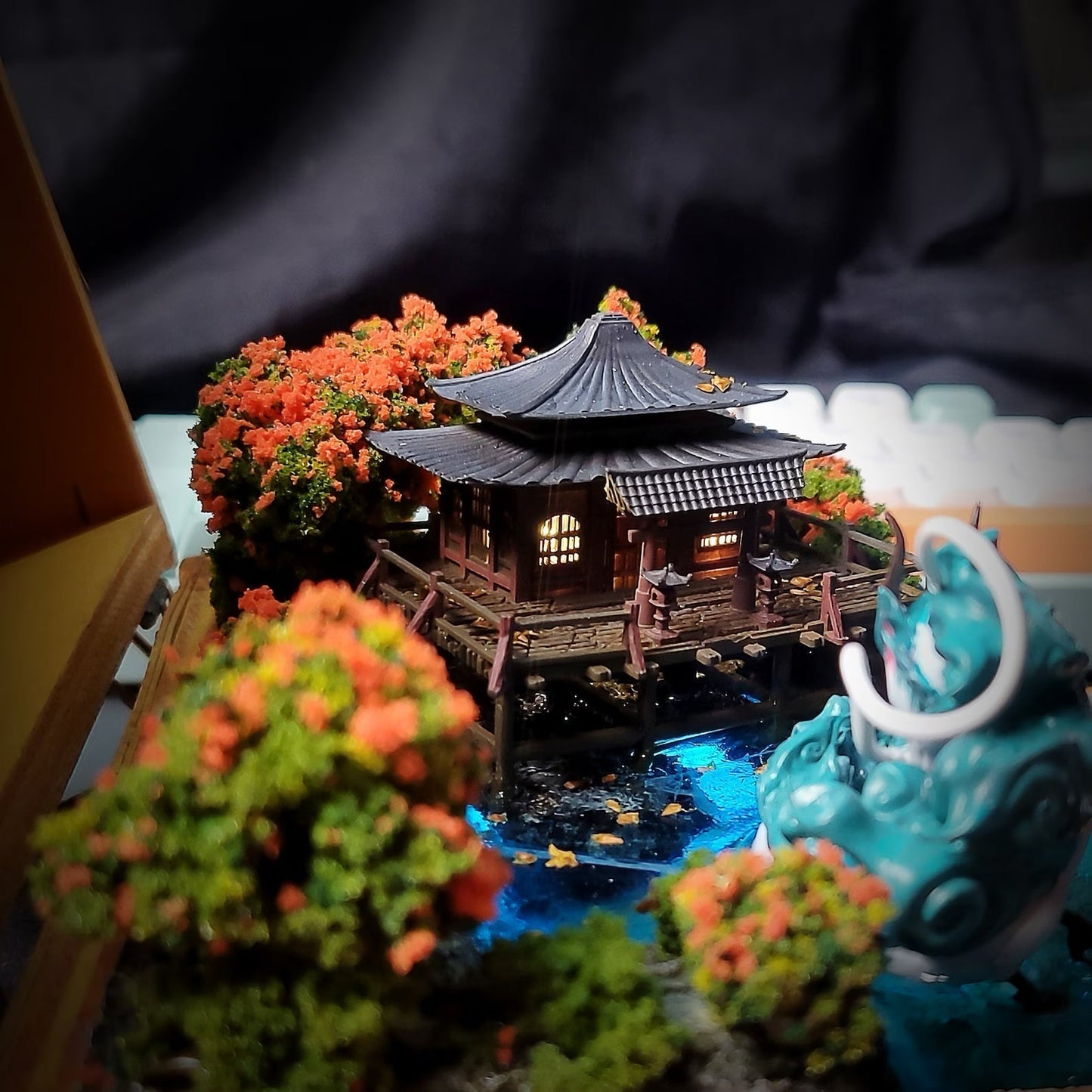 Dragon Haku Ghibli Japan Temp Diorama Treasure Mistery Box Gift