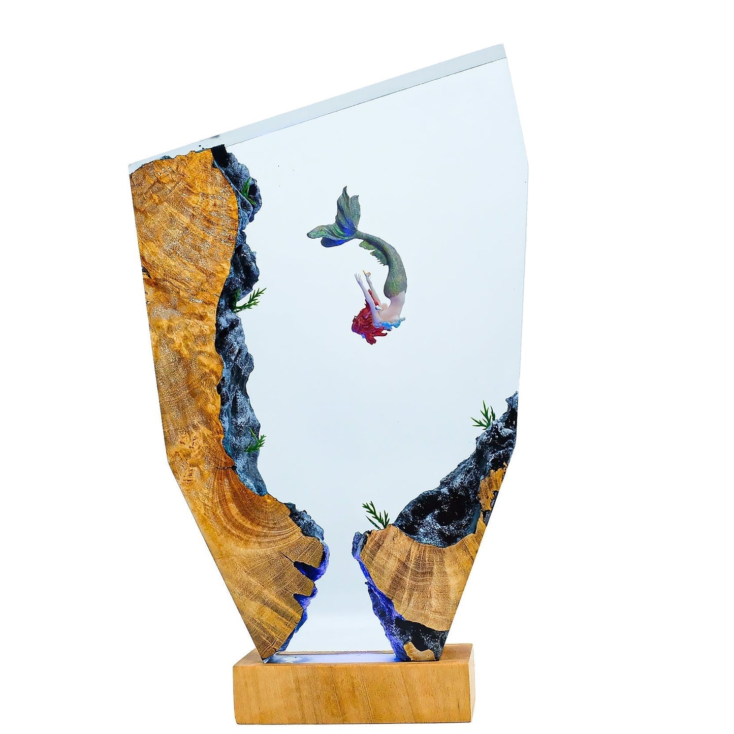 Mermaid Deep Sea Exploration - High Quality Epoxy Resin Lamp - ArtFIGU