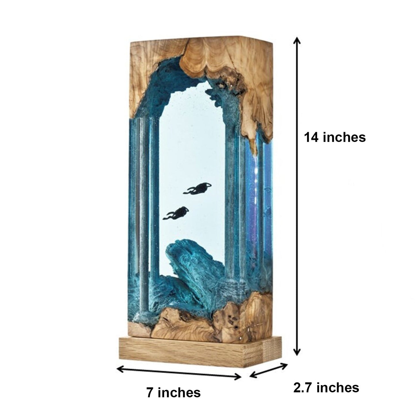 Divers Explore Ancient Ruins