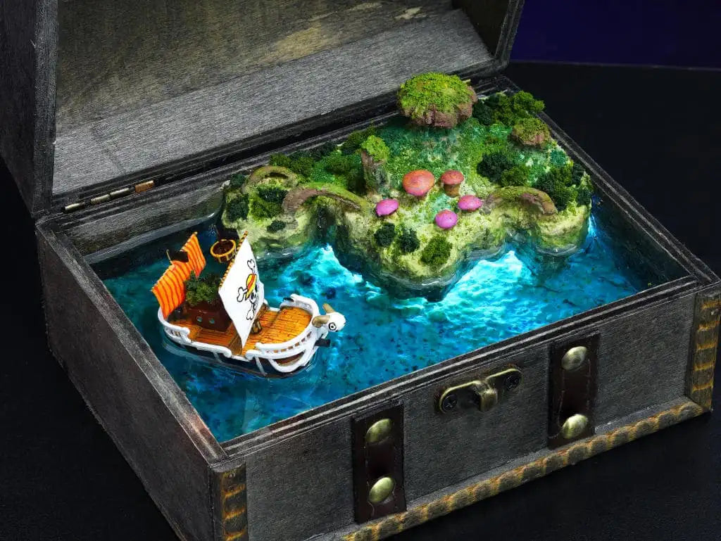 One Piece Going Merry Treasure Mistery Box Gift