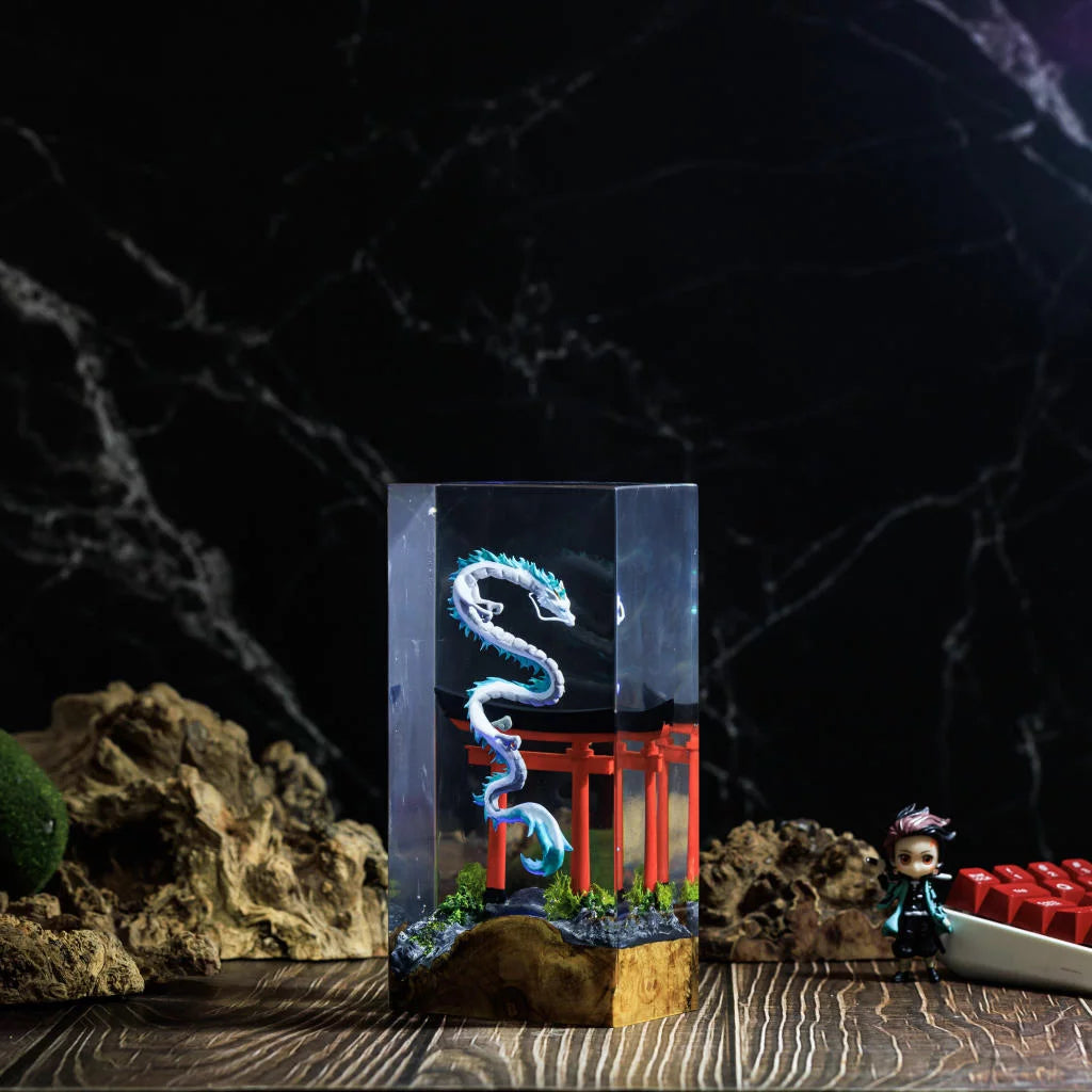 Haku Dragon Torii Gate Spirited Away Ghibli