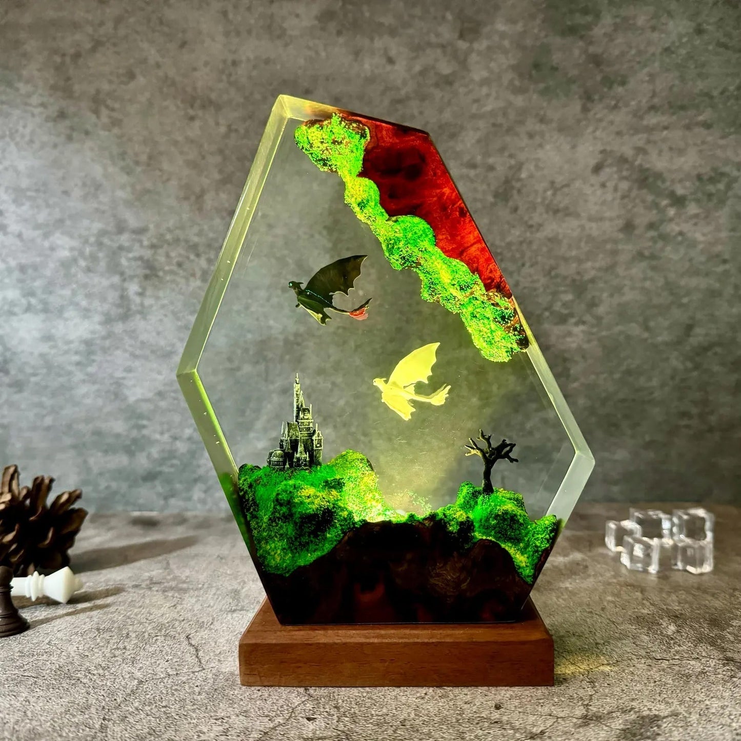 How To Train Your Dragon Family Toothless and Light Fury