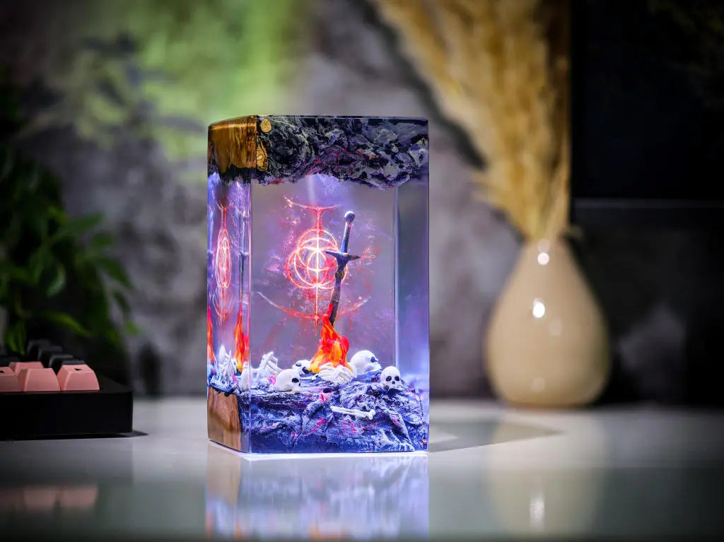 Bonfire Dark Souls x Elden Ring