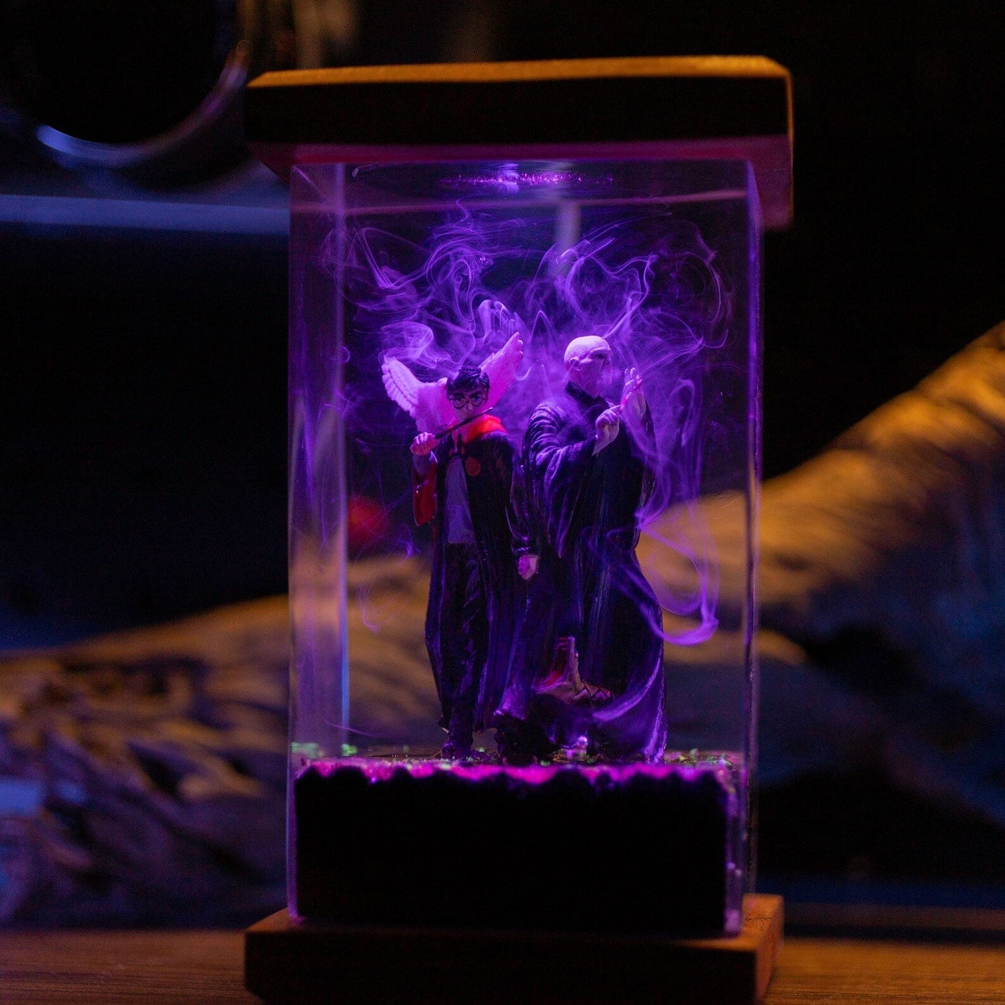 Harry Potter Voldemort Epoxy Resin Lamp, Night Light