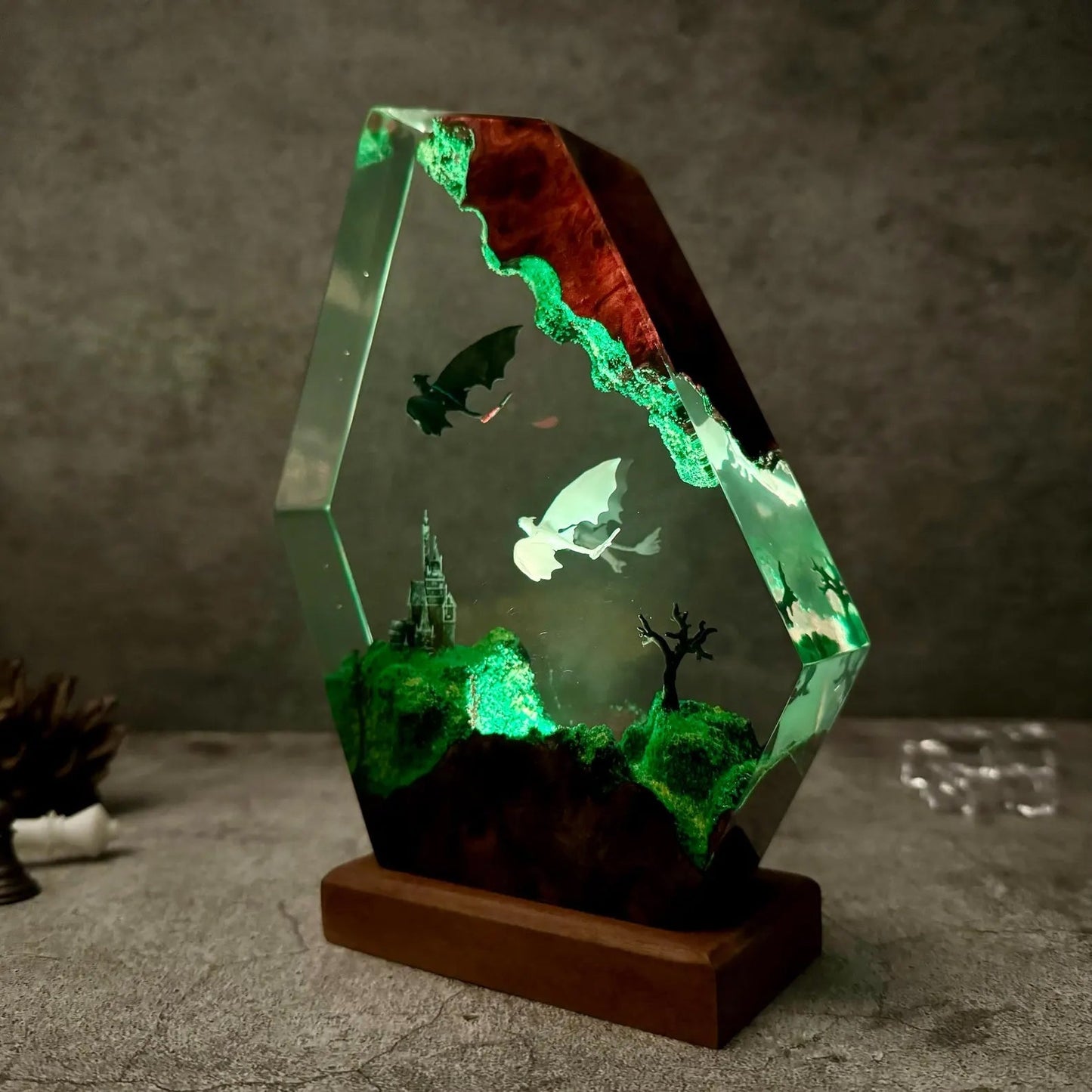 How To Train Your Dragon Family Toothless and Light Fury