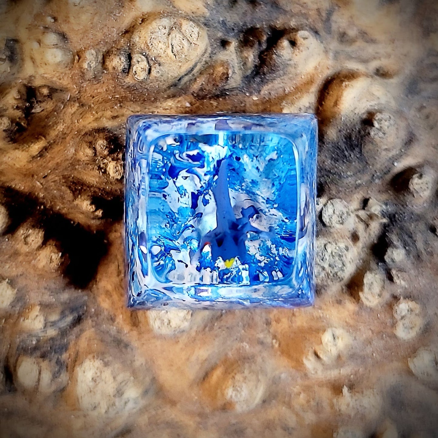 Pokemon Garchomp Artisan Keycaps