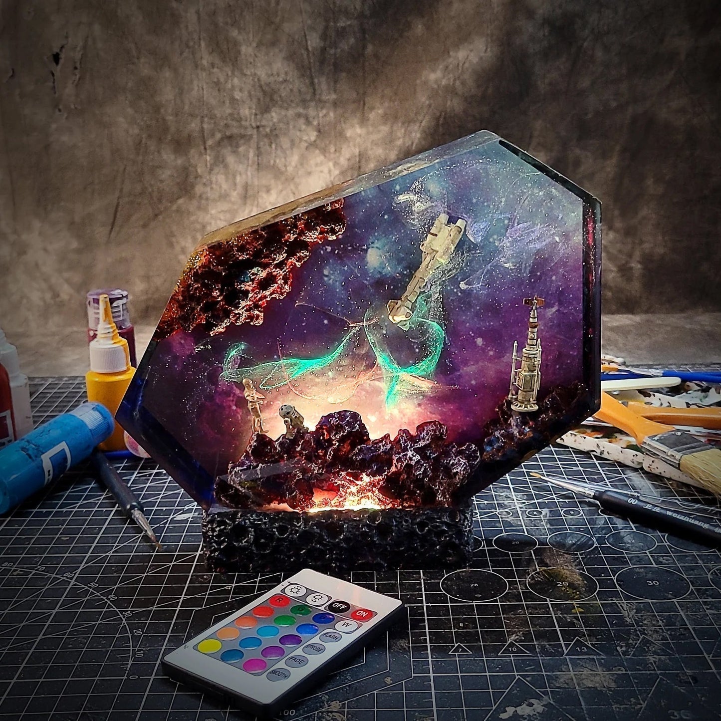 Star Wars Droid R5-D4 C-3PO Corvette Moisture Vaporators Galaxy