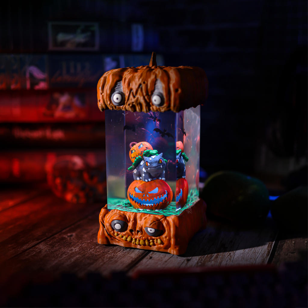 Bulbasaur Pokémon Halloween Lamp